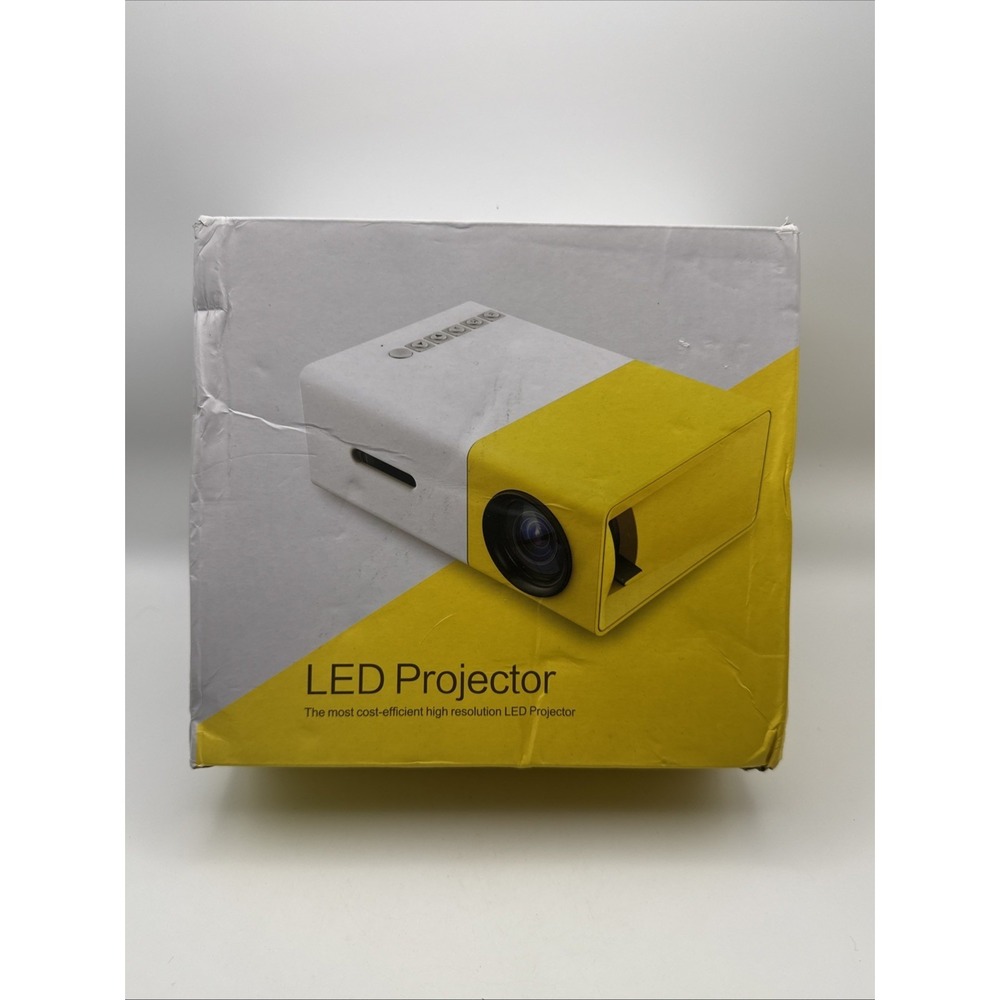 NEW Portable Mini LED Projector 1080pSmart Home Theater Cinema Movies VGA/USB/SD